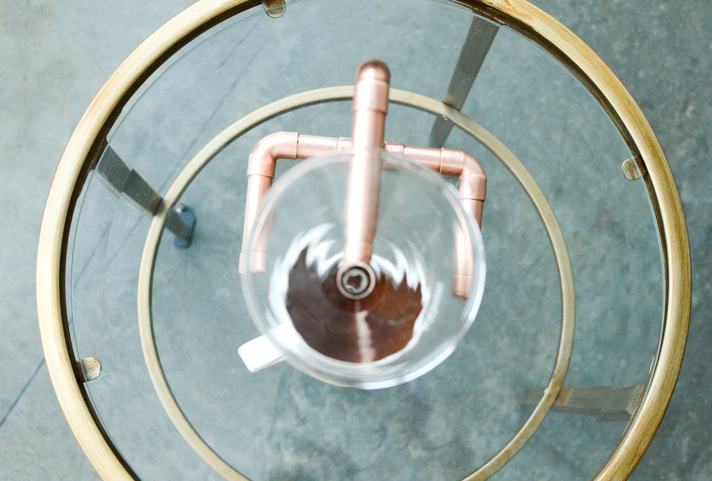 Handmade Copper Pour Over Coffee Stand – Made in Portland, Oregon