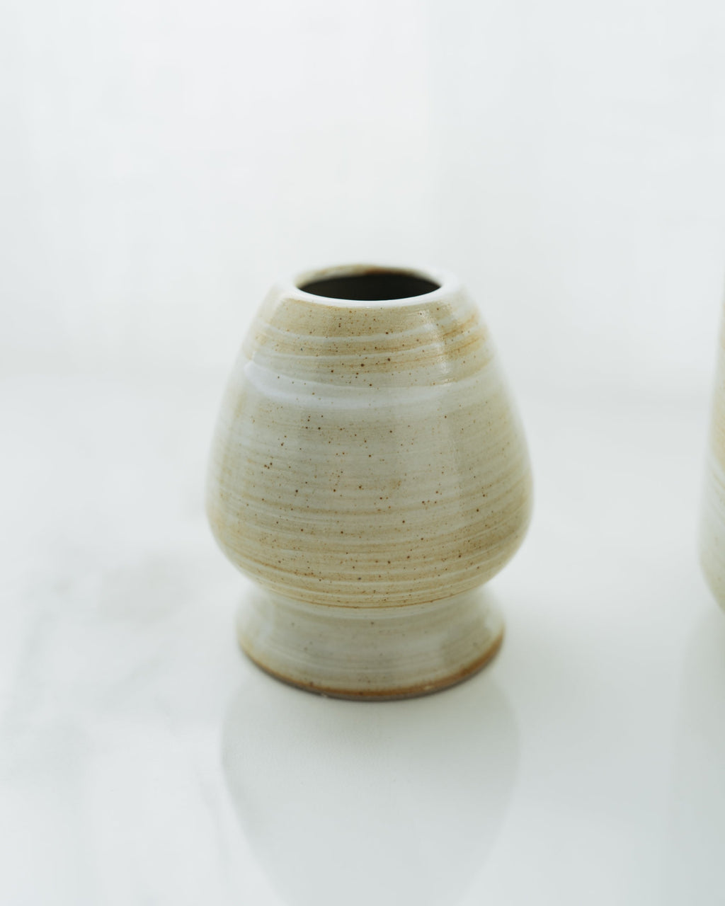 Ceramic Matcha Tea Set with Bamboo Whisk, Scoop & Whisk Holder
